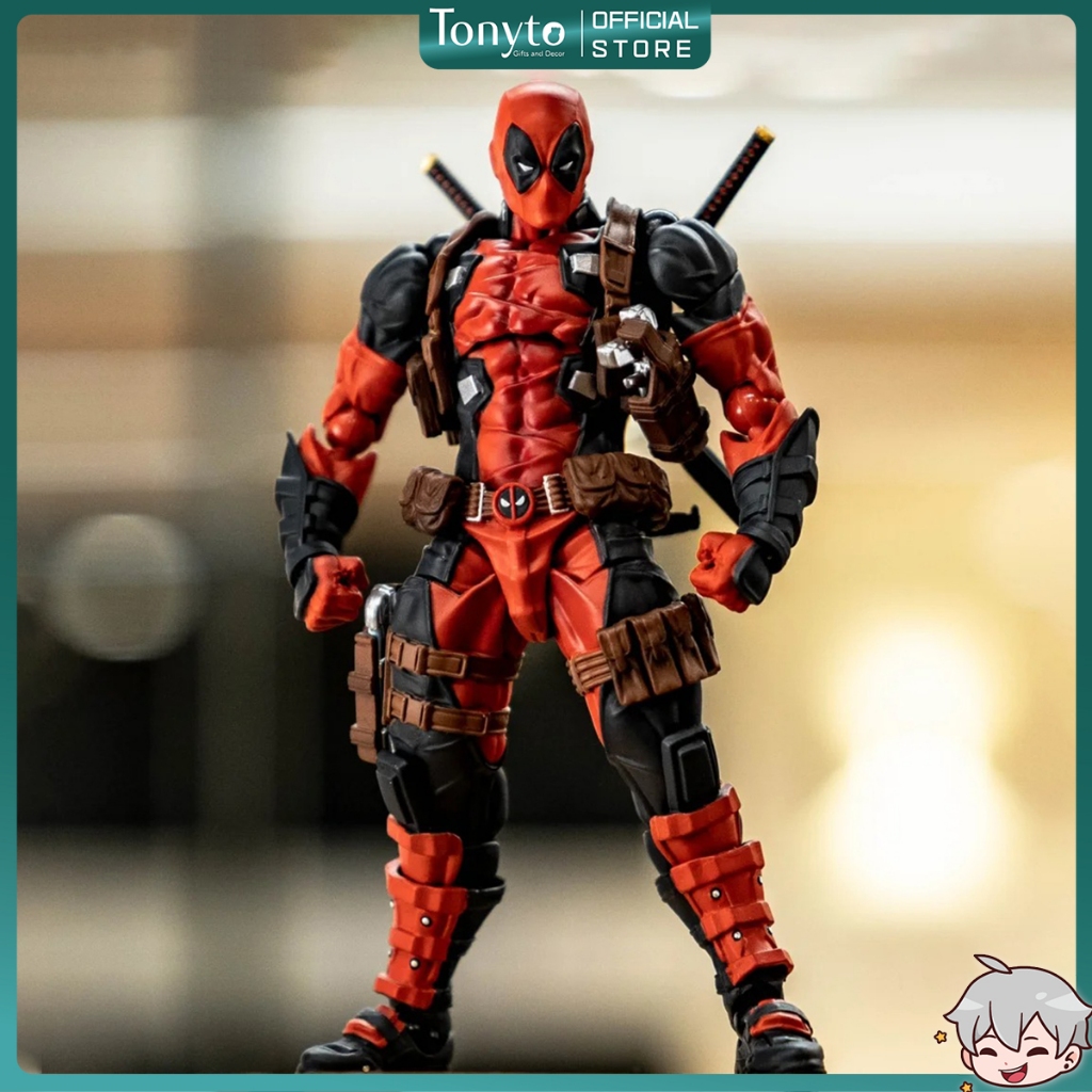  Mô Hình Deadpool Ver 2 Marvel Có Khớp Cử Động Revoltech Amazing Yamaguchi 