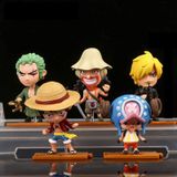  Set 10 Mô Hình Nhân Vật Băng Mũ Rơm - Mô Hình One Piece 