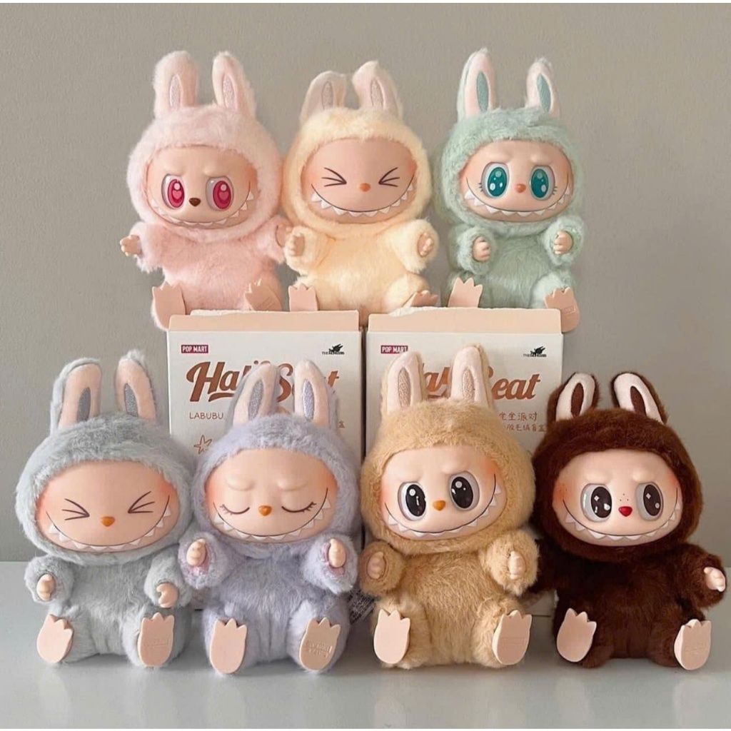 POPMART LabubuZimomo TheMonster ジモモx2box（Mô hình đồ chơi