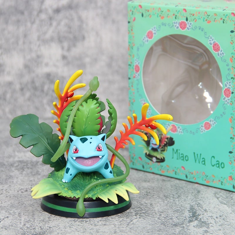  Mô Hình Pokemon Fullbox - Mô Hình Nhân Vật Pikachu, Ivysaur, Bulbasaur, Totodile, Chikorita - Mã POK011 