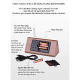  Đồng Hồ Để Bàn Bằng Gỗ, Đồng Hồ Led Đẹp Dùng Để Decor, Trang Trí Bàn Làm Việc, Trang Trí Phòng Ngủ 