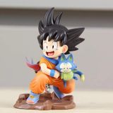  Mô Hình Dragon Ball Songoku Ôm Puar 