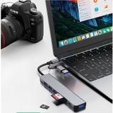  Hub Type C, Hub USB Chia Cổng 8 IN 1, Cổng Chuyển Đổi Type C cho Macbook Tích Hợp Cổng USB Cho PC, Laptop 