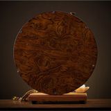  Tượng Quan Âm Bồ Tát Ngồi Thiền An Nhiên Kèm Kệ Đèn Led Bát Nhã Tâm Kinh 