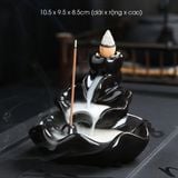  Thác Khói Trầm Hương Chảy Ngược Mini Bằng Gốm Sứ | Thác Xông Trầm Thiết Kế Sáng Tạo 