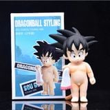  Mô Hình Son Goku Cầm Khăn Cởi Trần Đi Tắm Siêu Dễ Thương - Mô Hình Dragon Ball 