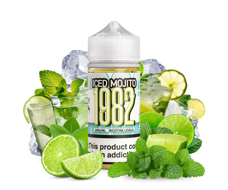  1982 Freebase Iced Mojito 100ml - Tinh Dầu Pod Vape Chính Hãng 