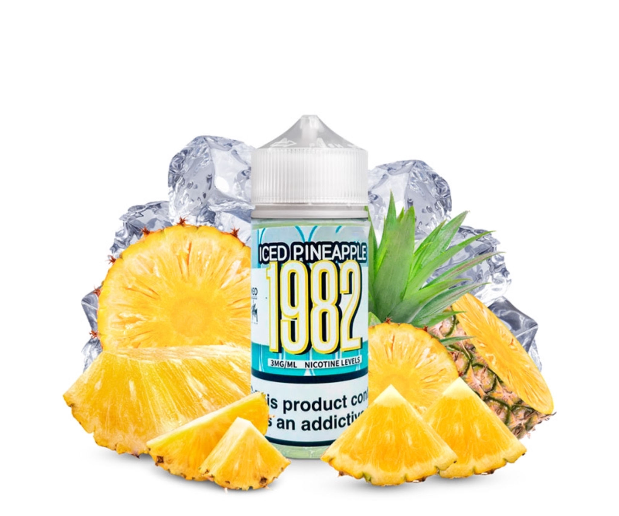  1982 Freebase Iced Pineapple 100ml - Tinh Dầu Pod Vape Chính Hãng 