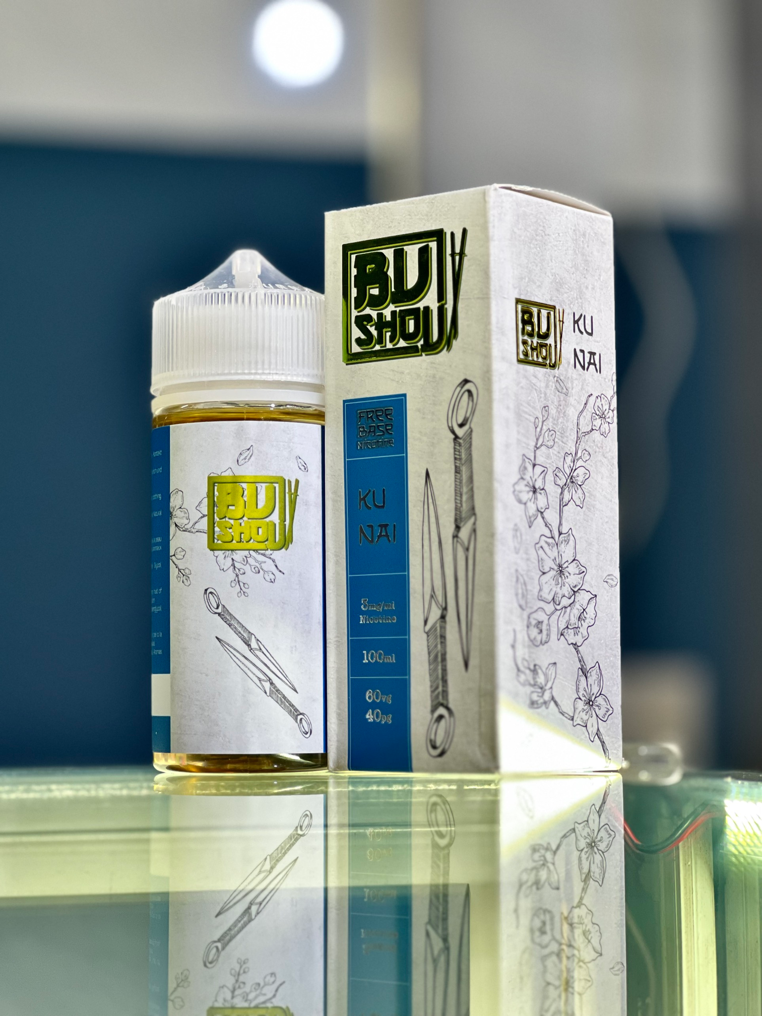  Bushou Freebase kunai 100ml - Tinh Dầu Pod Vape Chính Hãng 