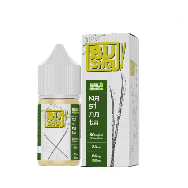  Bushou Saltnic Naginata 30ml - Tinh Dầu Pod Vape Chính Hãng 