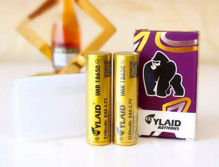 Pin vape Cylaid vàng