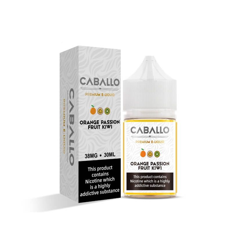  CABALLO Saltnic Orange Passion Fruit Kiwi 30ml - Tinh Dầu Pod Vape Chính Hãng 