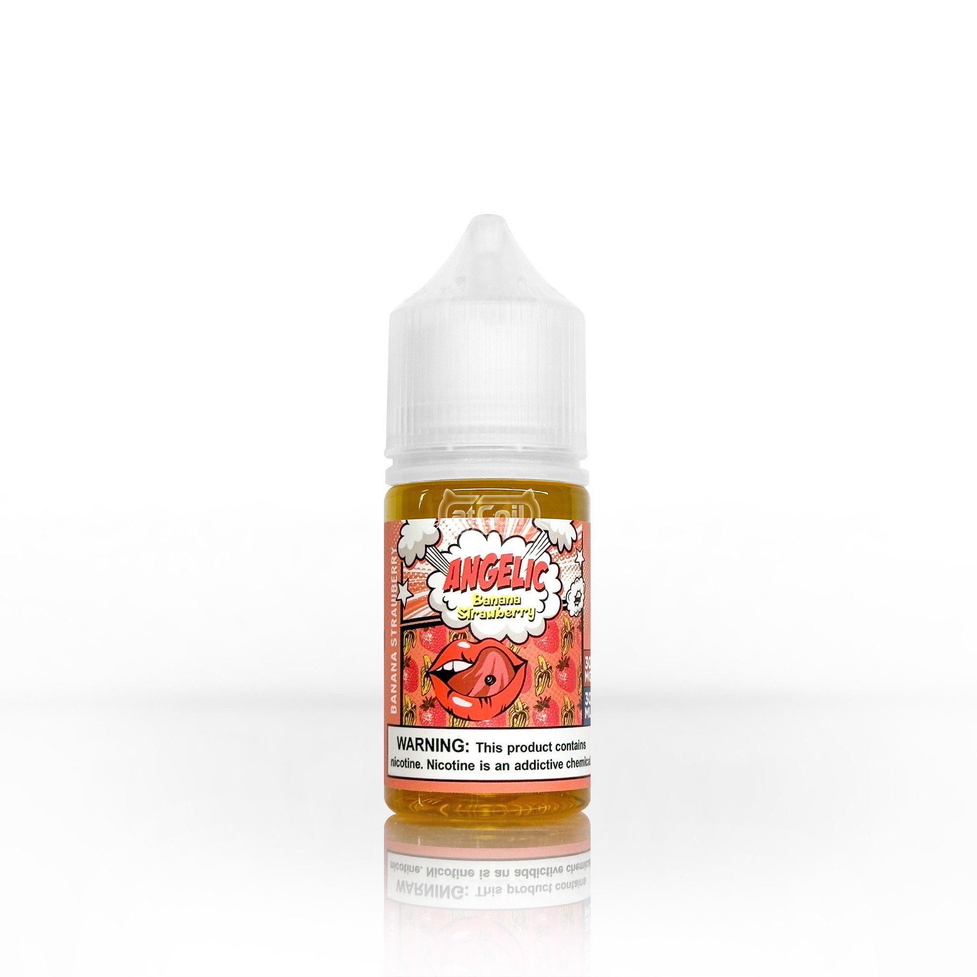  Angelic Saltnic Banana Strawberry 30ml - Tinh Dầu Pod Vape Chính Hãng 