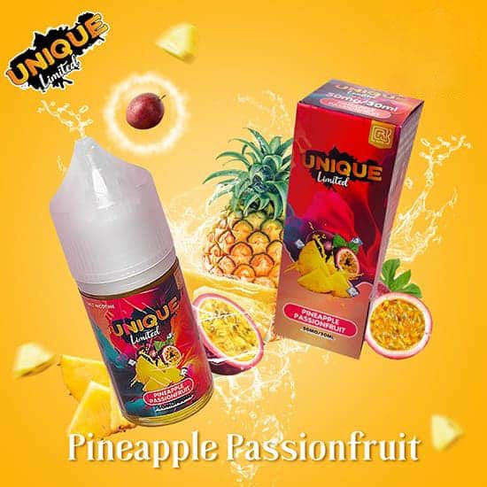  Unique Limited Saltnic Pineapple Passion Fruit 30ml - Tinh Dầu Pod Vape Chính Hãng 