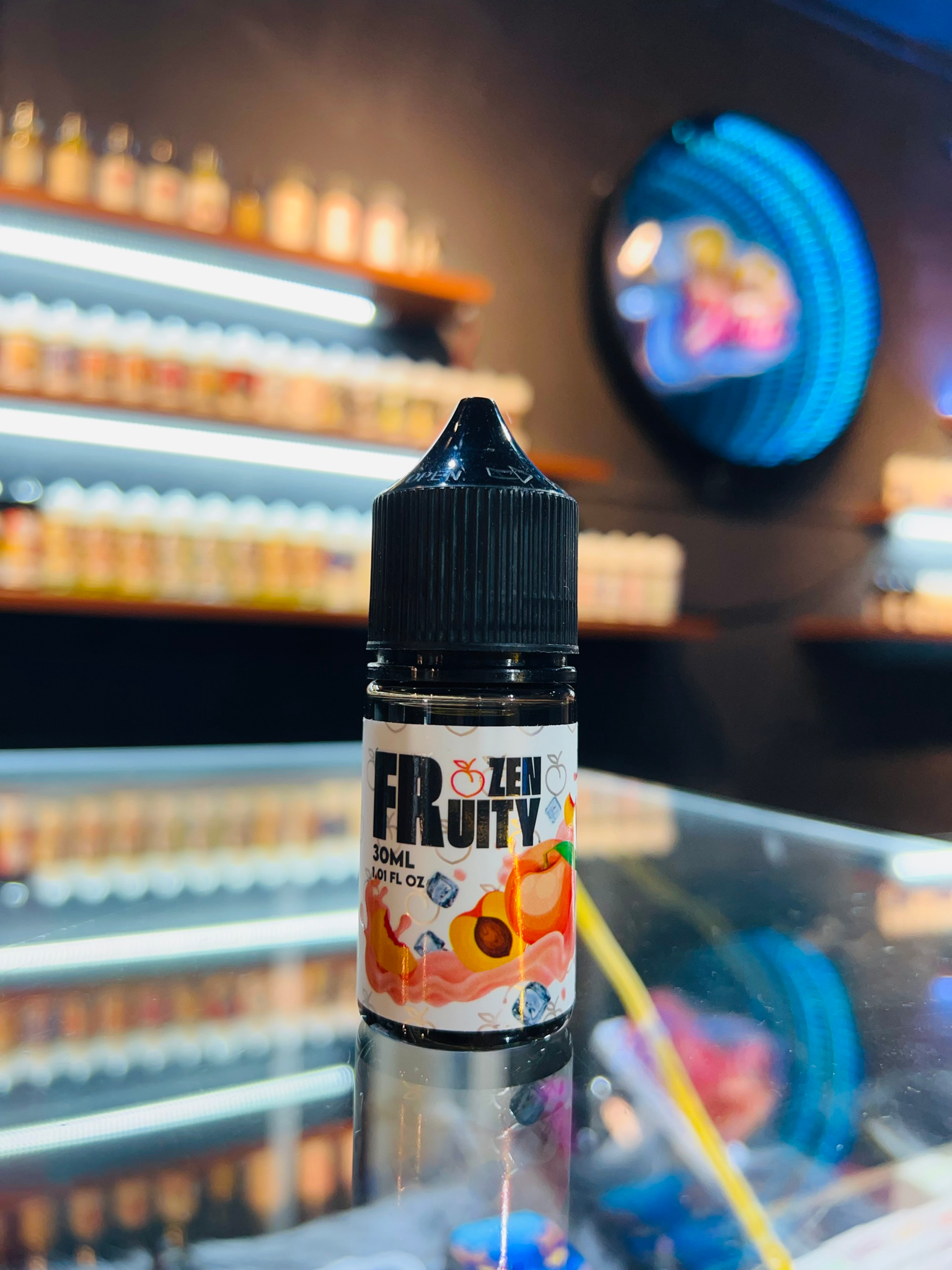  Fruity Zen Saltnic Peach Yogurt 30ml - Tinh Dầu Pod Vape Chính Hãng 