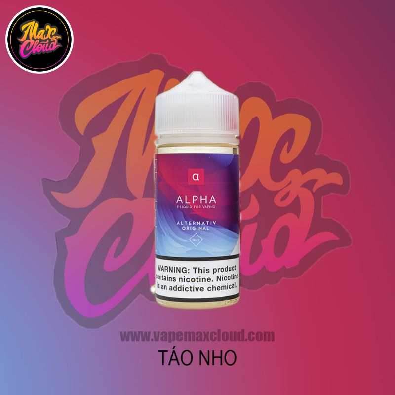 TINH DẦU ALTERNATIV V1 ALPHA TÁO NHO 100ML