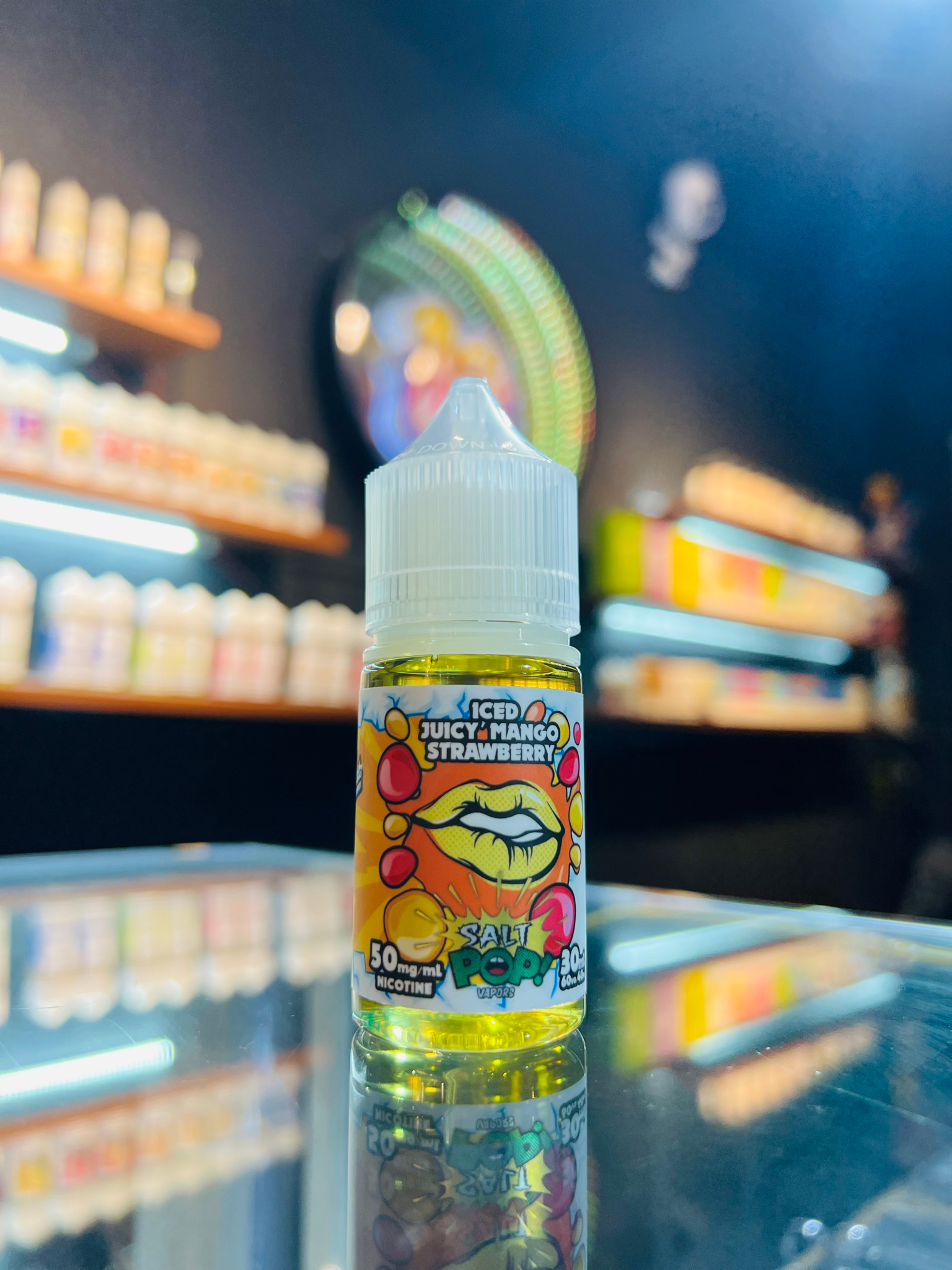  Ice Pop Saltnic Mango Strawberry 30ml - Tinh Dầu Pod Vape Chính Hãng 