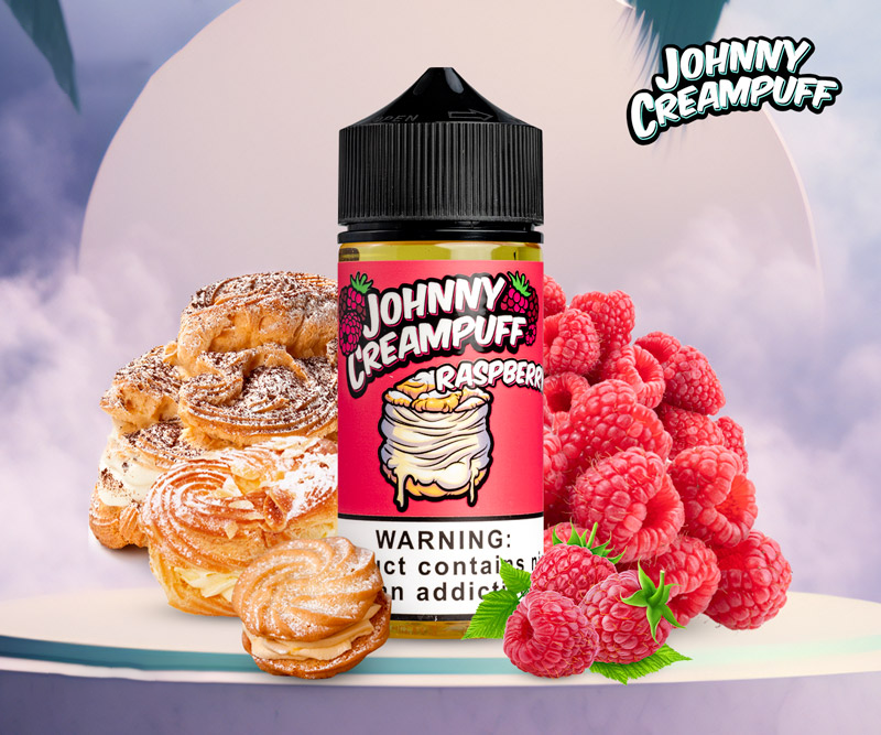  Johnny Creampuff Freebase Raspberry 100ml - Tinh Dầu Pod Vape Chính Hãng 