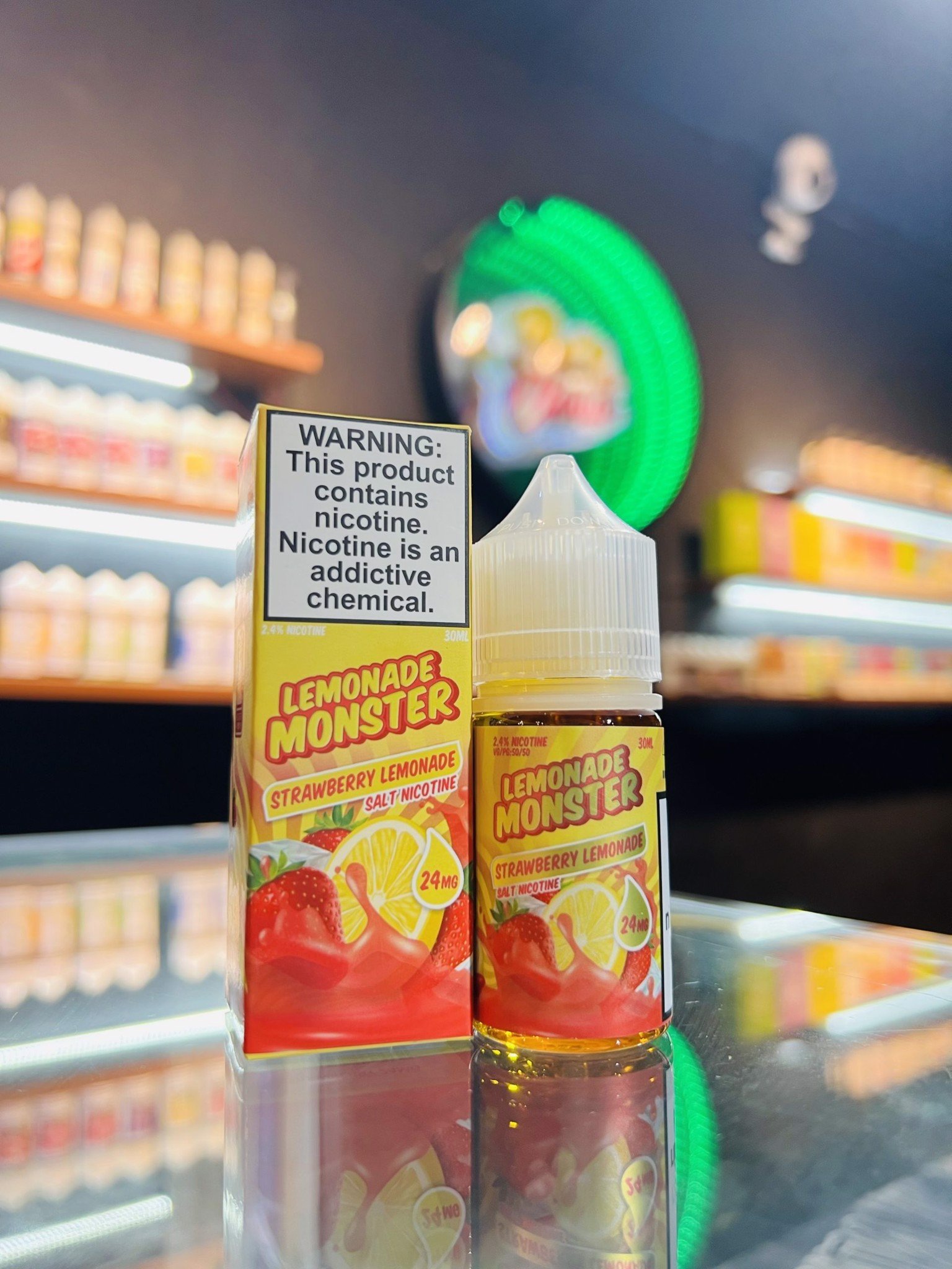 LEMONNADE MONSTER – STRAWBERRY SALT 30ML