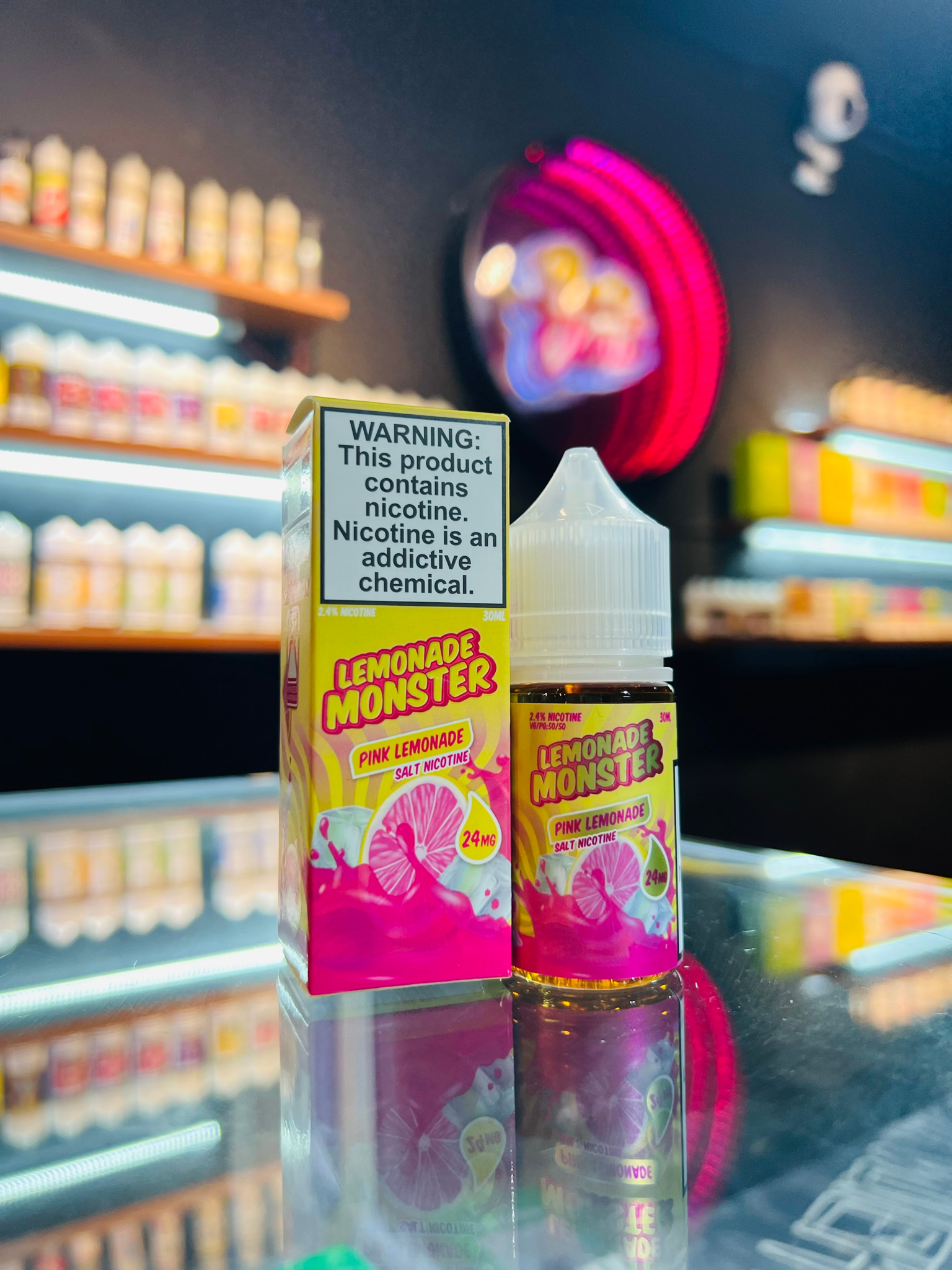  Lemonade Monster Saltnic Pink Lemonade 30ml - Tinh Dầu Pod Vape Chính Hãng 