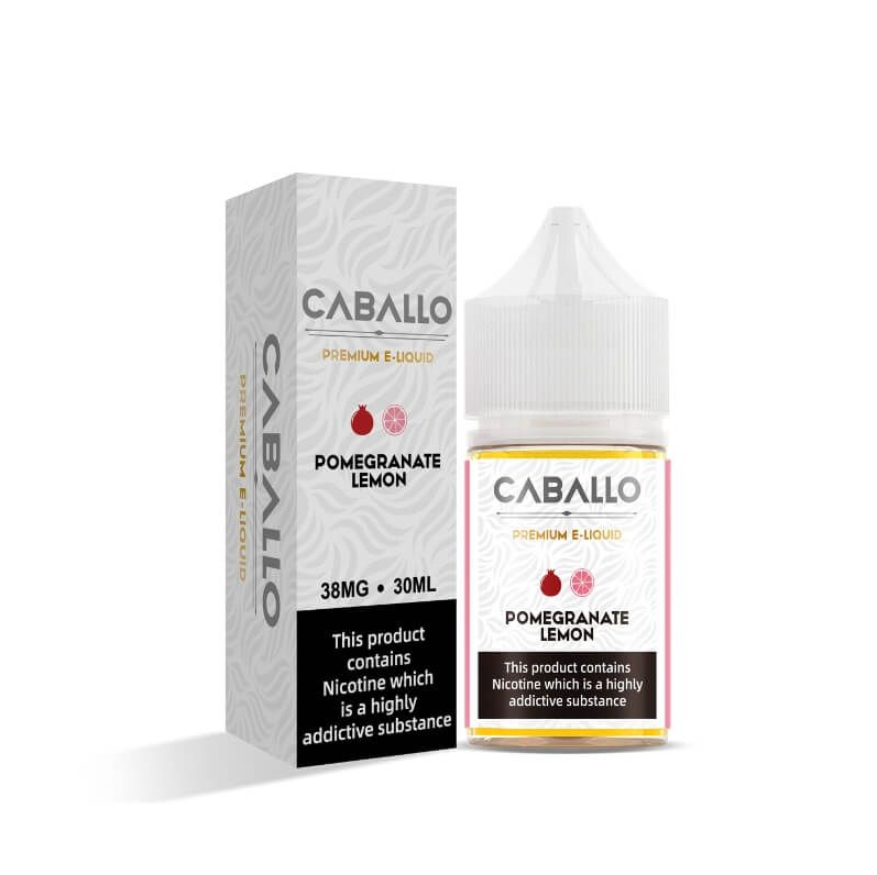  CABALLO Saltnic Pomegrante Lemon 30ml - Tinh Dầu Pod Vape Chính Hãng 