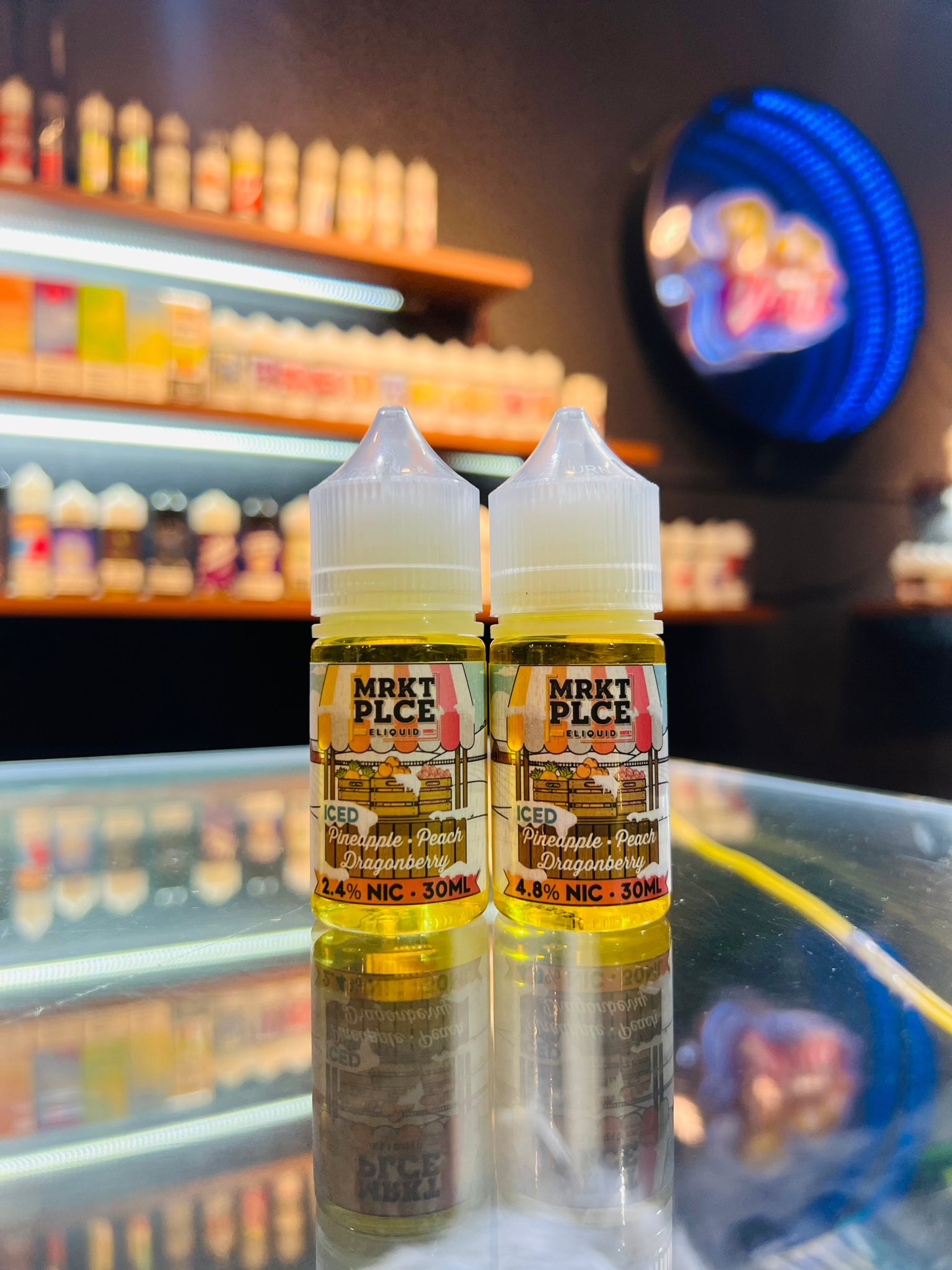  MRKT PLCE Saltnic Pineapple Peach Dragonberry 30ml - Tinh Dầu Pod Vape Chính Hãng 