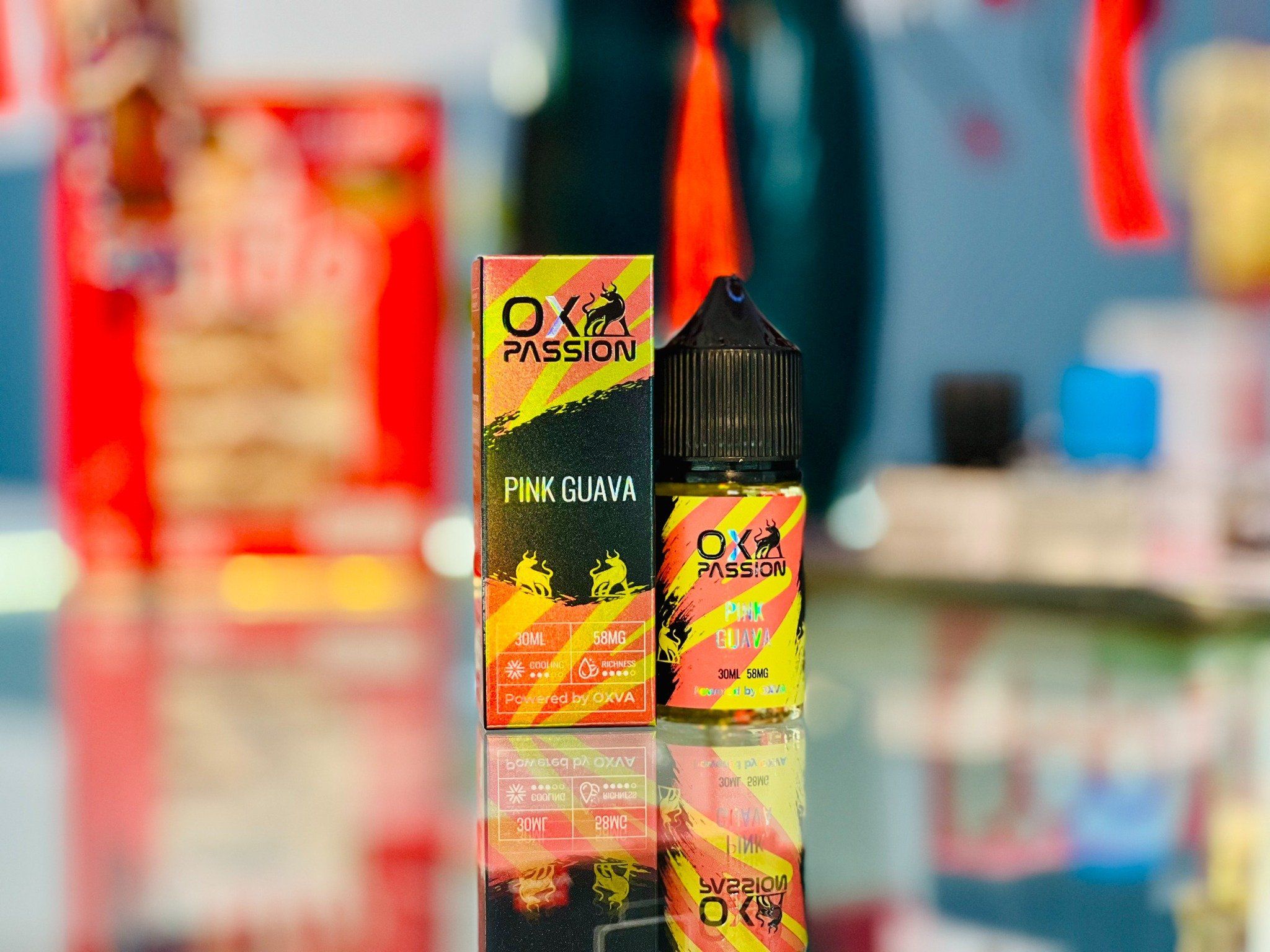  Oxva Ox Passion Saltnic Pink Guava 30ml - Tinh Dầu Pod Vape Chính Hãng 