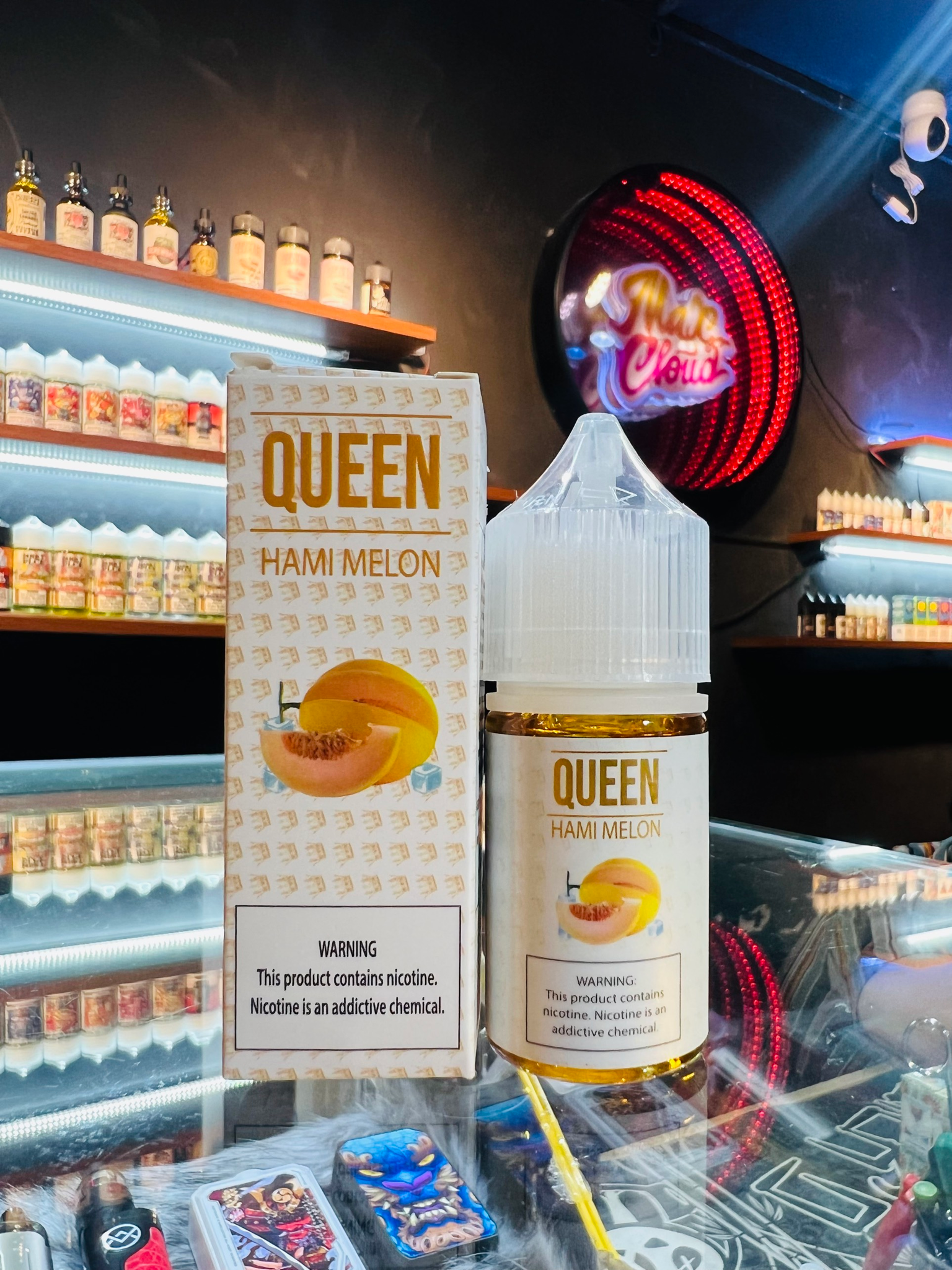  Queen Saltnic Hami Melon 30ml - Tinh Dầu Pod Vape Chính Hãng 