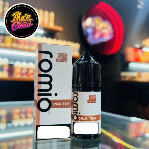  Romio Saltnic Milk Tea 30ml - Tinh Dầu Pod Vape Chính Hãng 