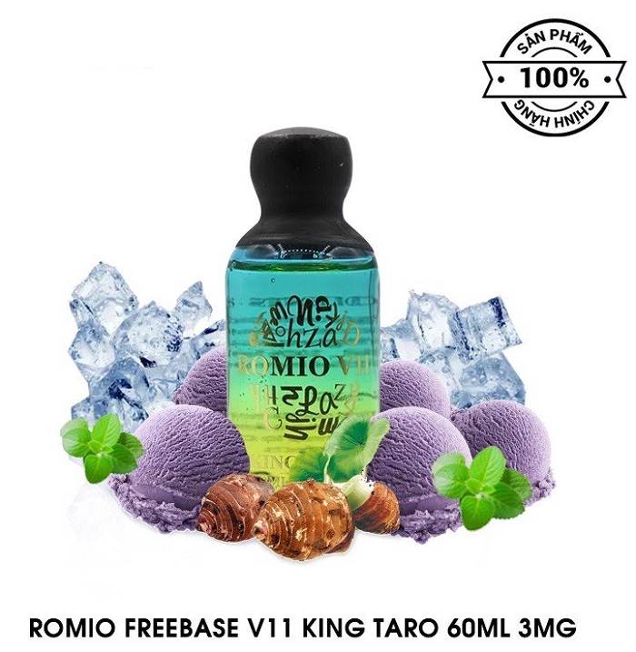 Tinh dầu Romio V11 kem khoai môn lạnh 30M