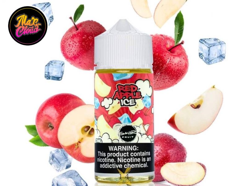 SAVOR RED APPLE ICE 100ML