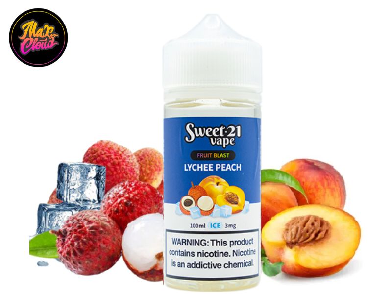 SWEET 21 VẢI ĐÀO 100ML