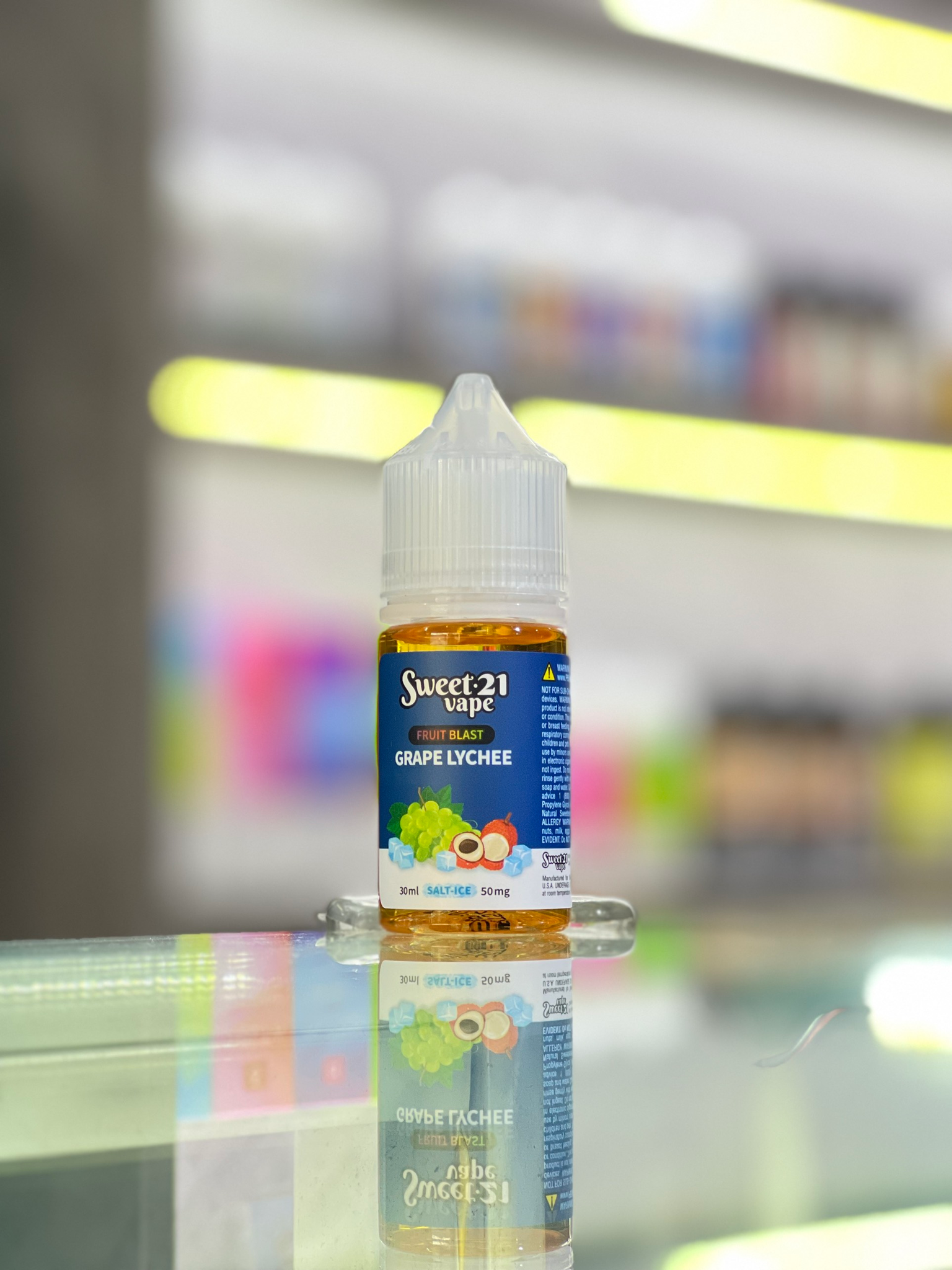  Sweet 21 Vape Saltnic Grape Lychee 30ml - Tinh Dầu Pod Vape Chính Hãng 