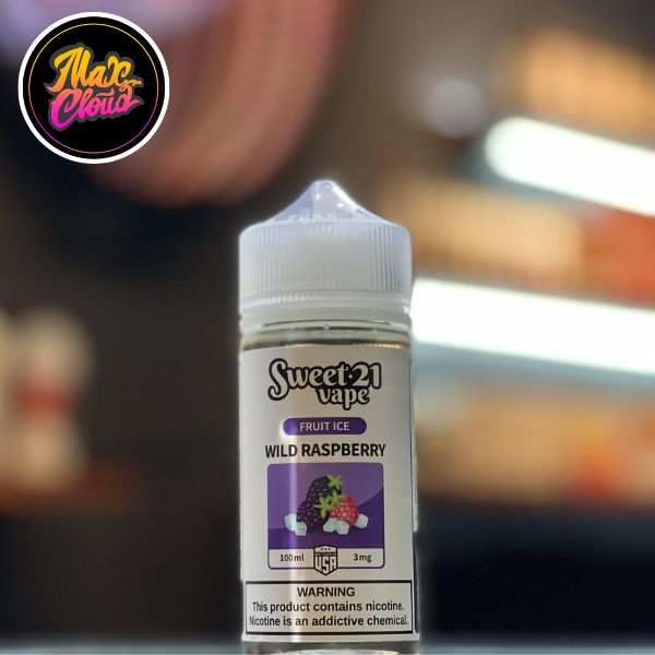  Sweet 21 Vape Freebase Wild Rasberry 100ml - Tinh Dầu Pod Vape Chính Hãng 