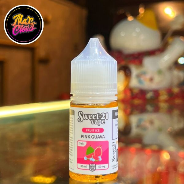  Sweet 21 Vape Saltnic Pink Guava 30ml - Tinh Dầu Pod Vape Chính Hãng 