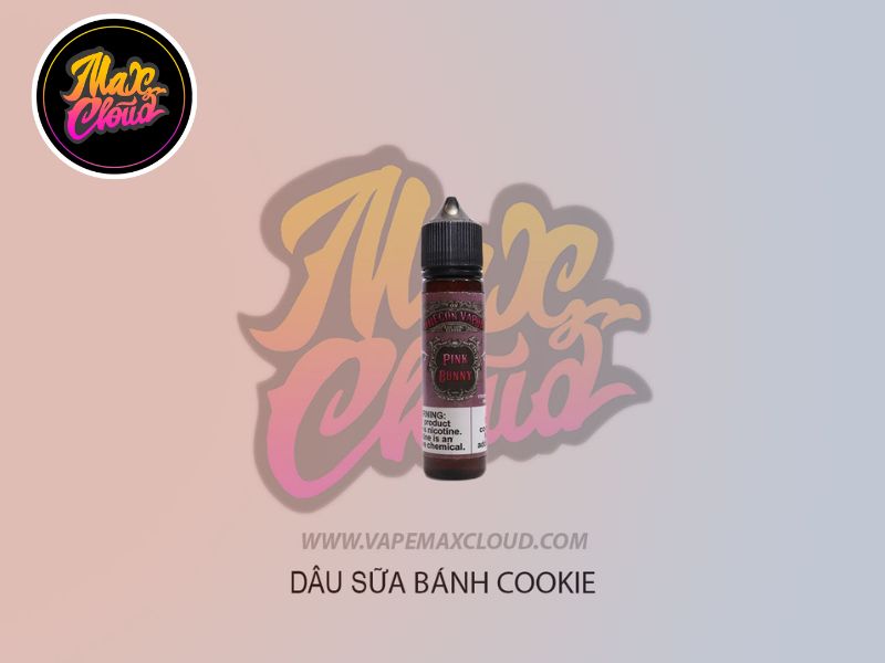 TINH DẦU PINK BUNNY DÂU SỮA BÁNH COOKIE 60ML