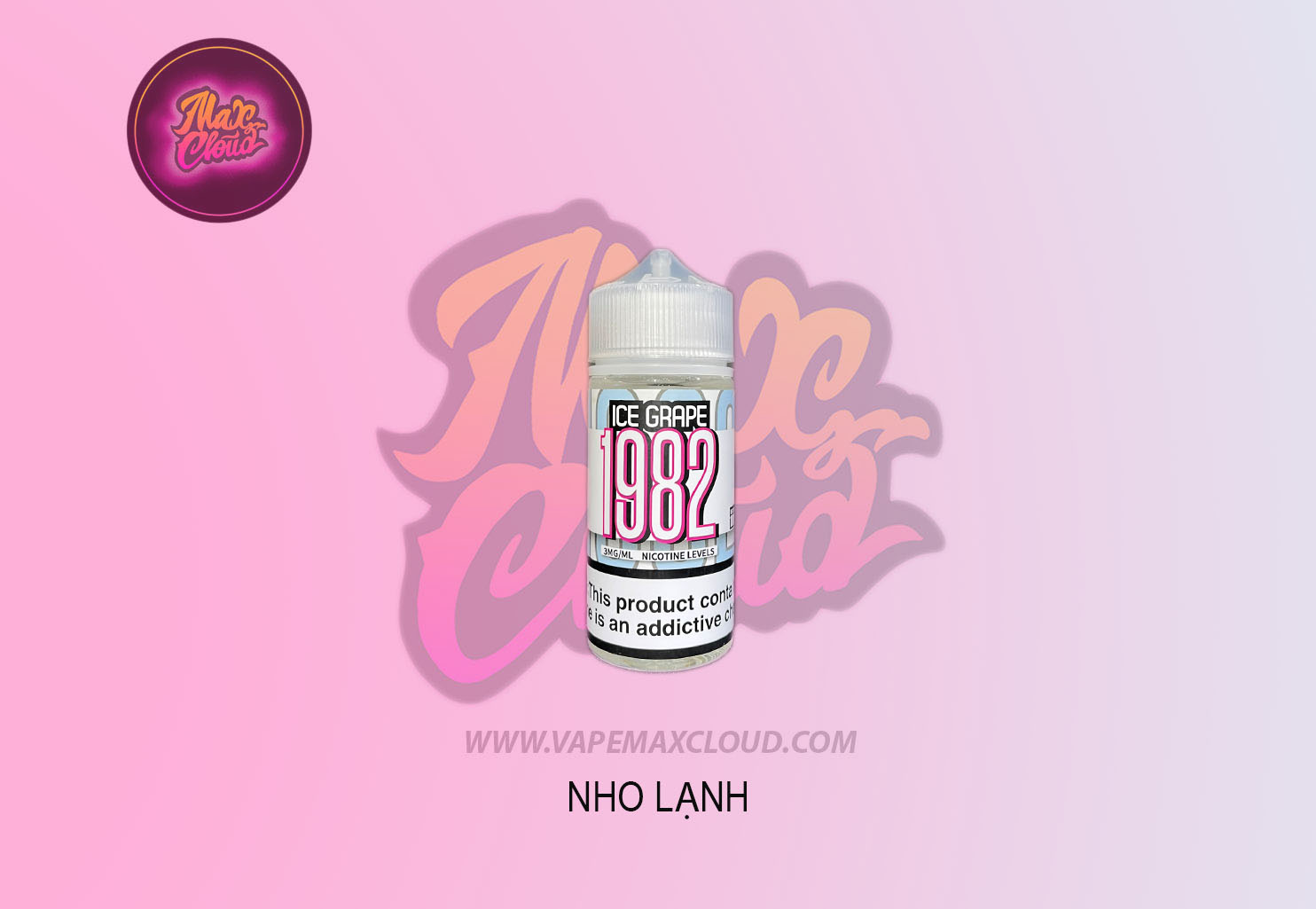  1982 Freebase Ice Grape 100ml - Tinh Dầu Pod Vape Chính Hãng 