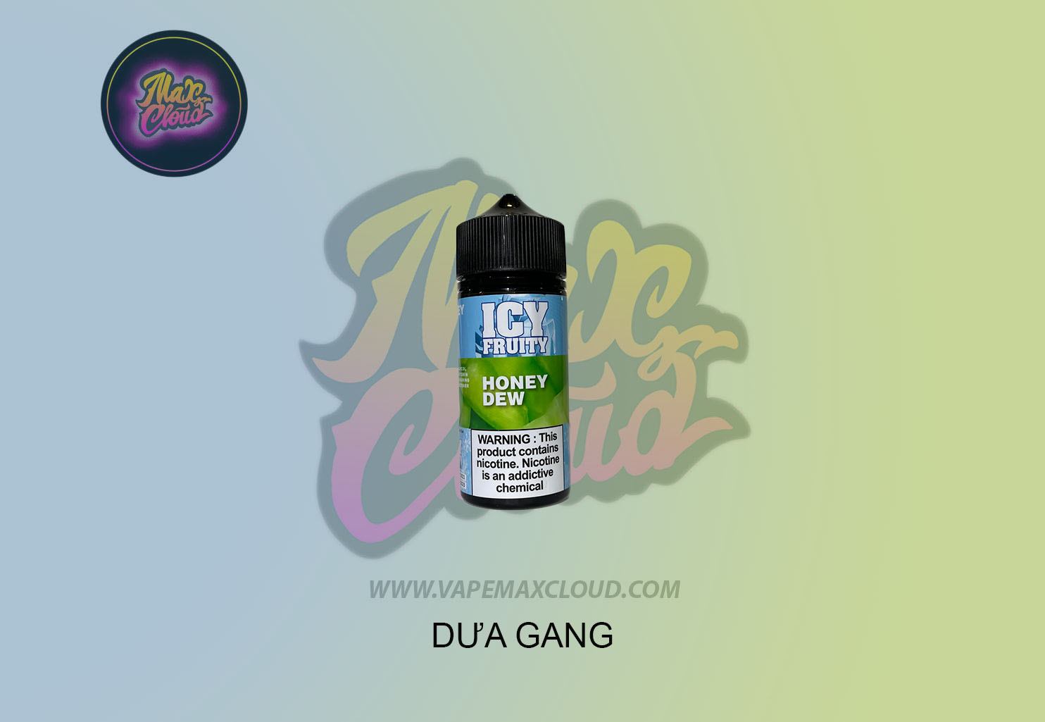  Icy Freebase Dưa Gang 100ml - Tinh Dầu Pod Vape Chính Hãng 