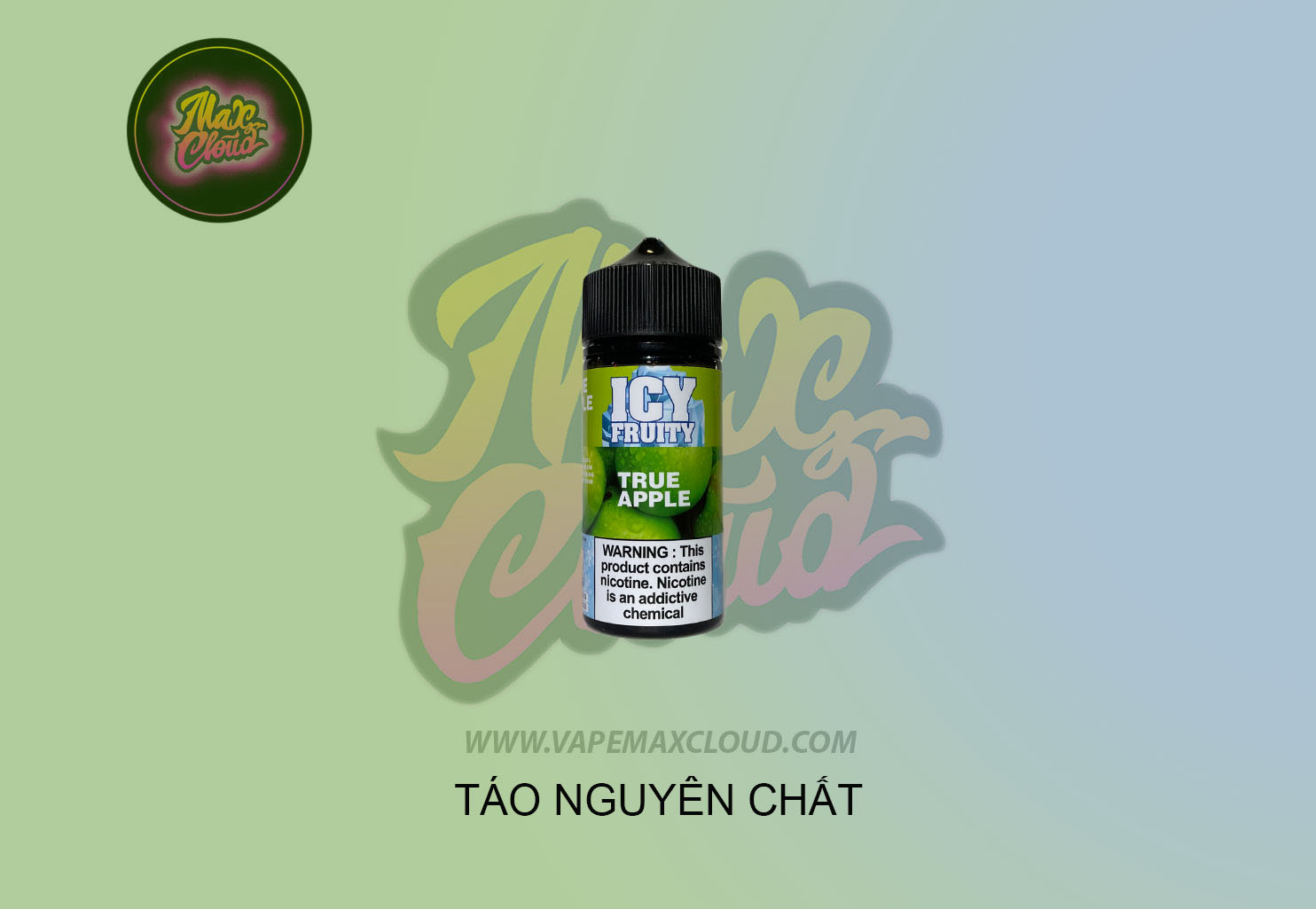  Icy Freebase Táo 100ml - Tinh Dầu Pod Vape Chính Hãng 