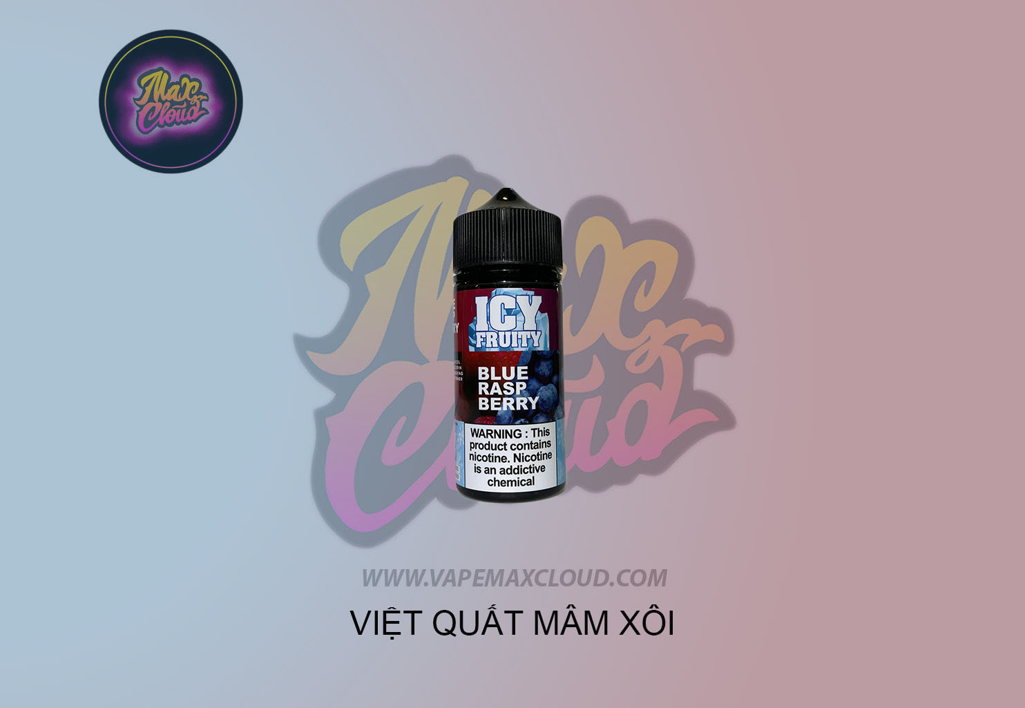  Icy Freebase Việt Quất Mâm Xôi 100ml - Tinh Dầu Pod Vape Chính Hãng 