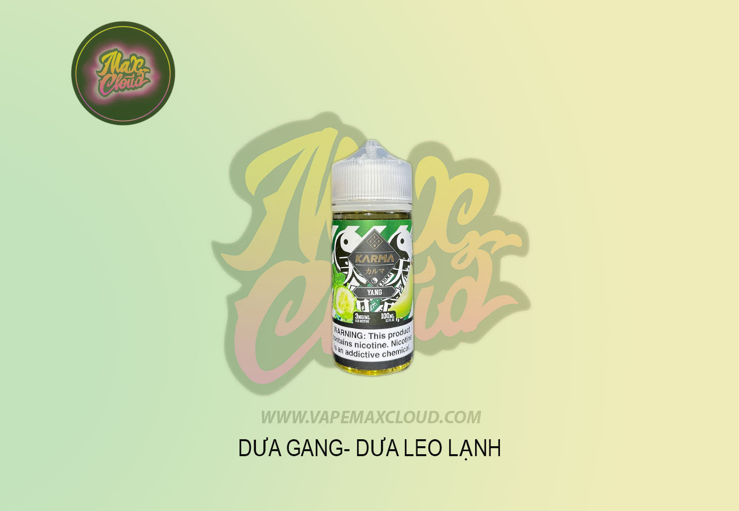  Karma Freebase Yang 100ml - Tinh Dầu Pod Vape Chính Hãng 