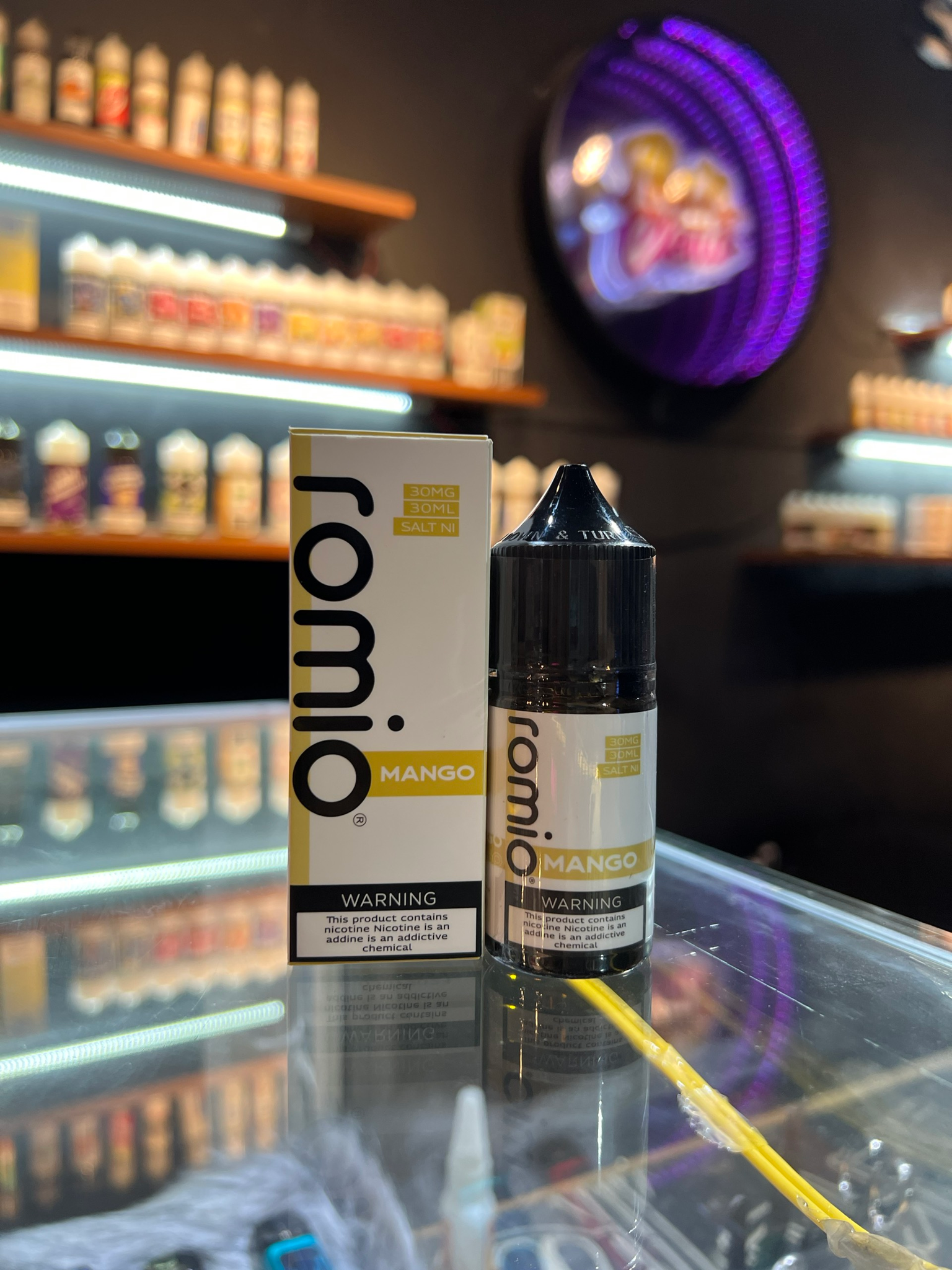  Romio Saltnic Mango 30ml - Tinh Dầu Pod Vape Chính Hãng 