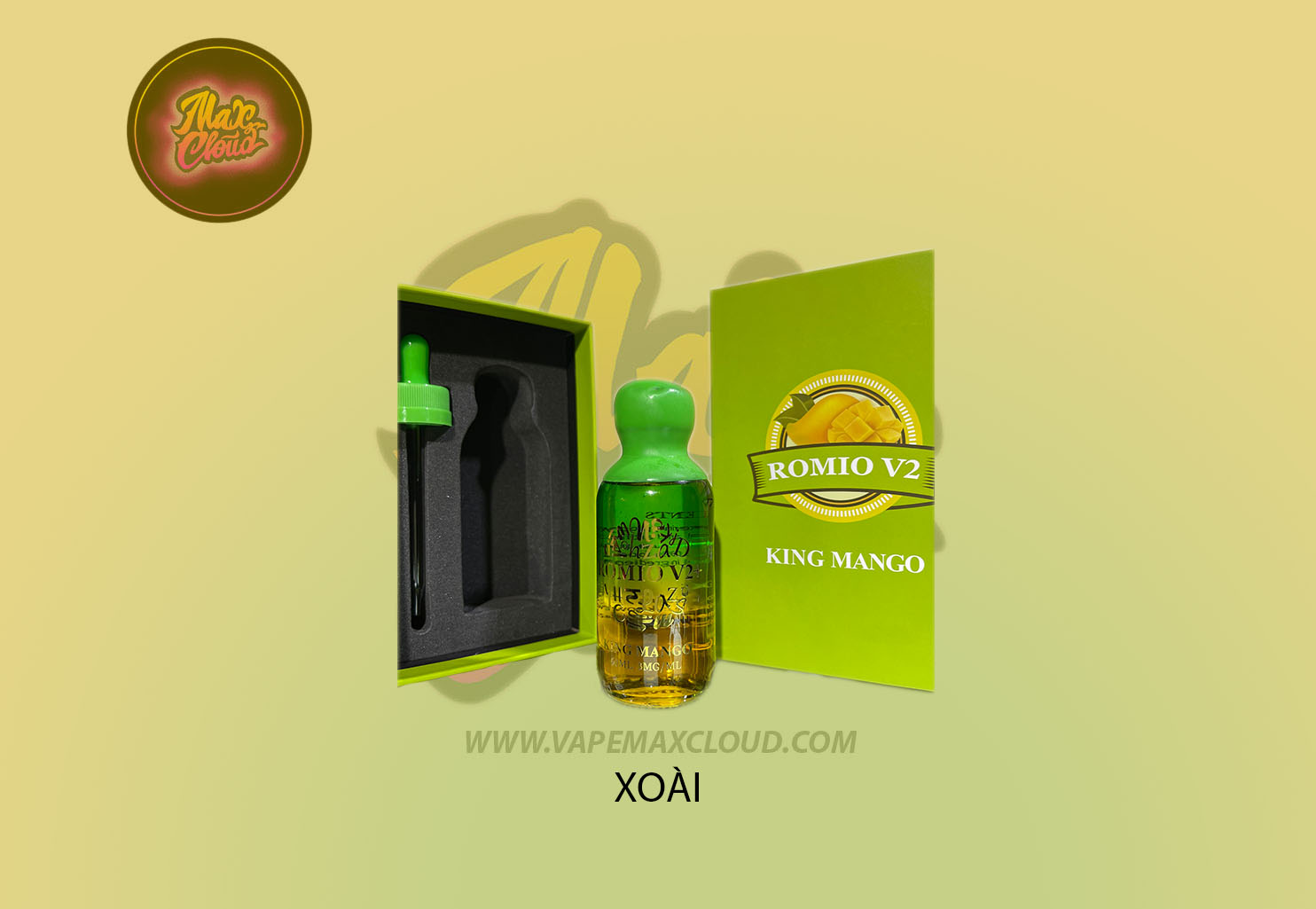  Romio v2 Freebase Xoài Xanh 60ml - Tinh Dầu Pod Vape Chính Hãng 