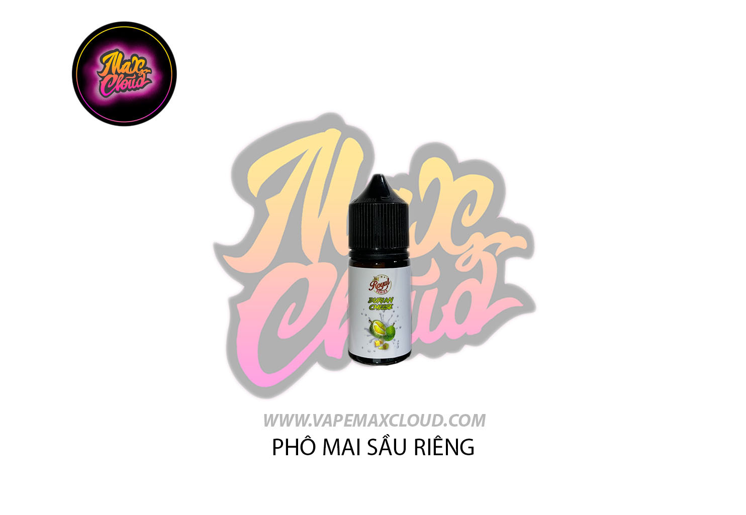  Royal Saltnic Durian Cheese 30ml - Tinh Dầu Pod Vape Chính Hãng 