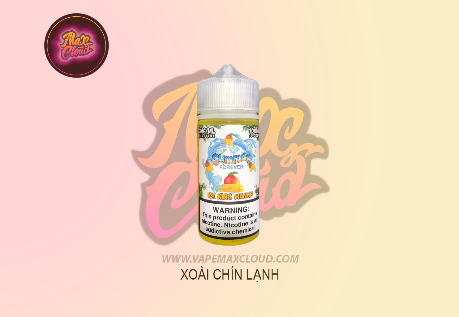  Summer Freebase Xoài Chín 100ml - Tinh Dầu Pod Vape Chính Hãng 