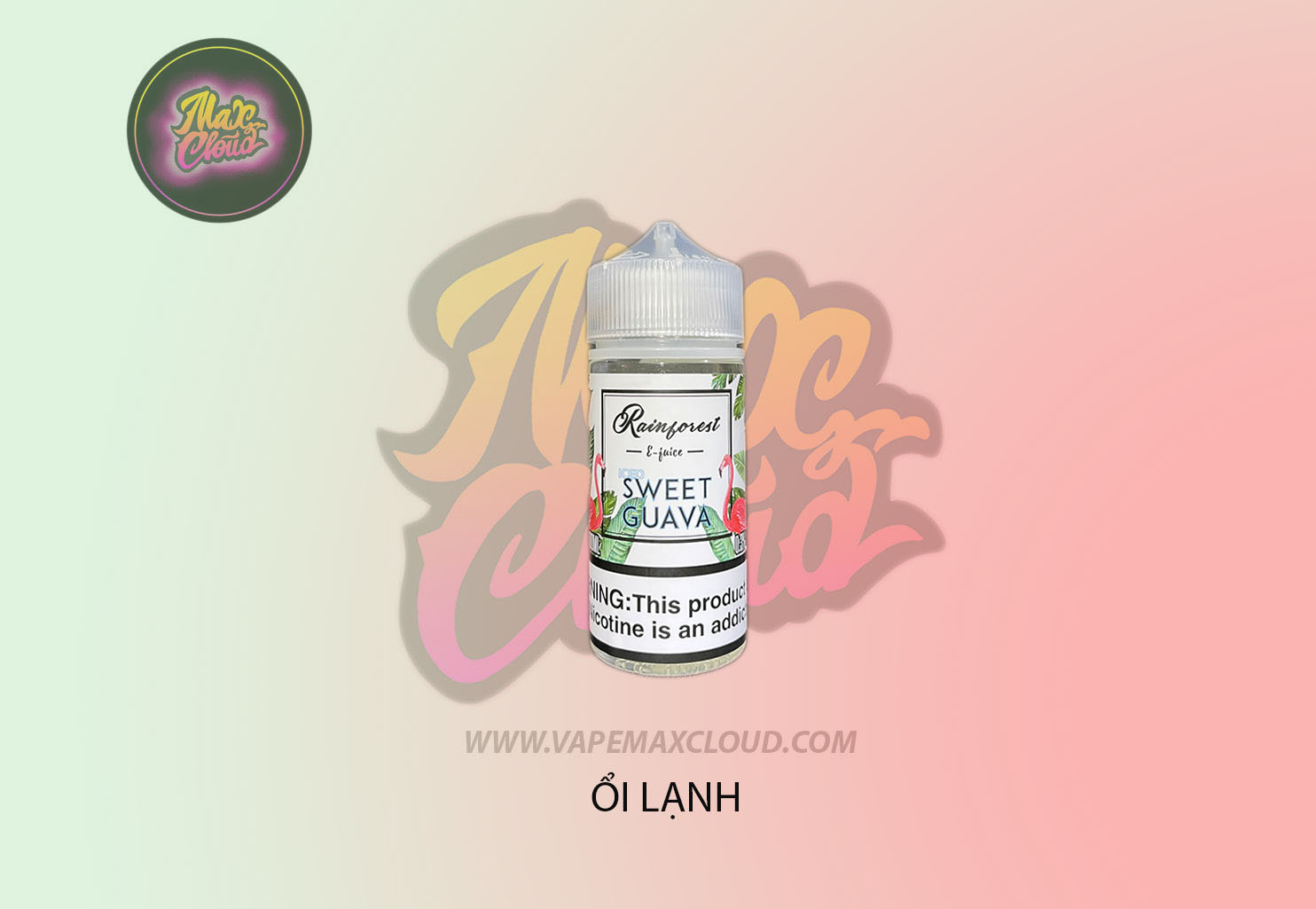  Sweet Freebase Guava 60ml - Tinh Dầu Pod Vape Chính Hãng 