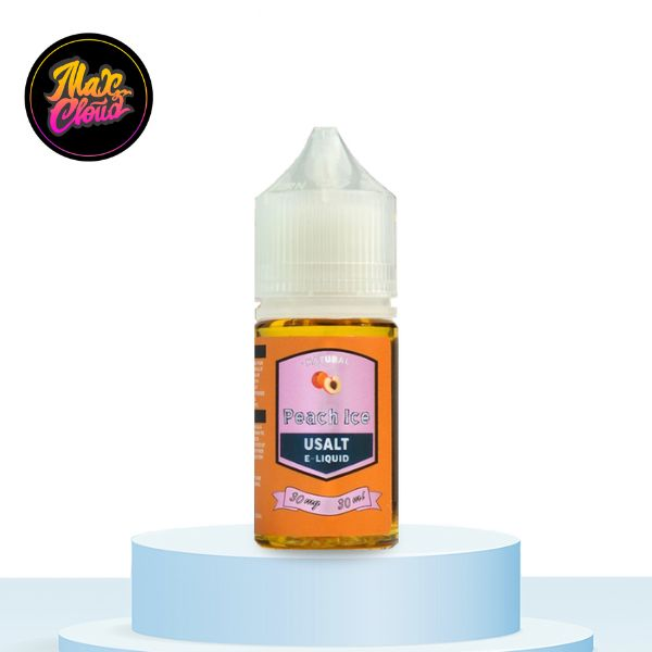  Usalt Saltnic Peach Ice 30ml - Tinh Dầu Pod Vape Chính Hãng 