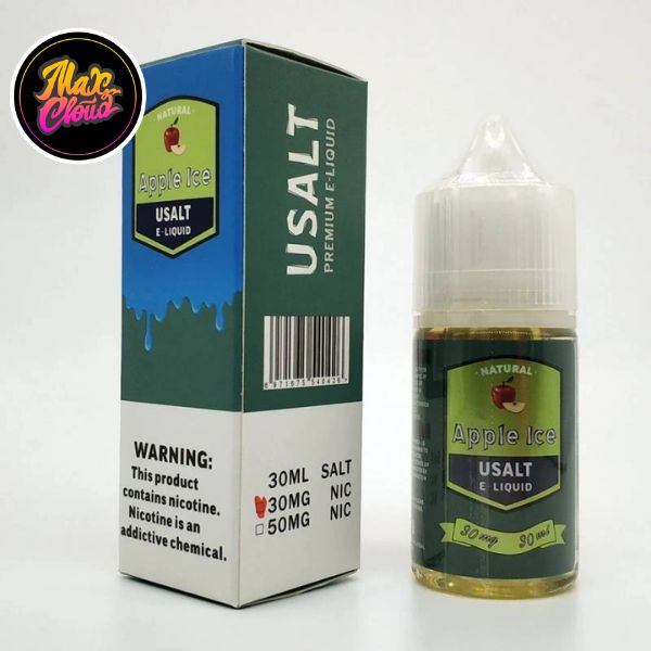  Usalt Saltnic Apple Ice 30ml - Tinh Dầu Pod Vape Chính Hãng 