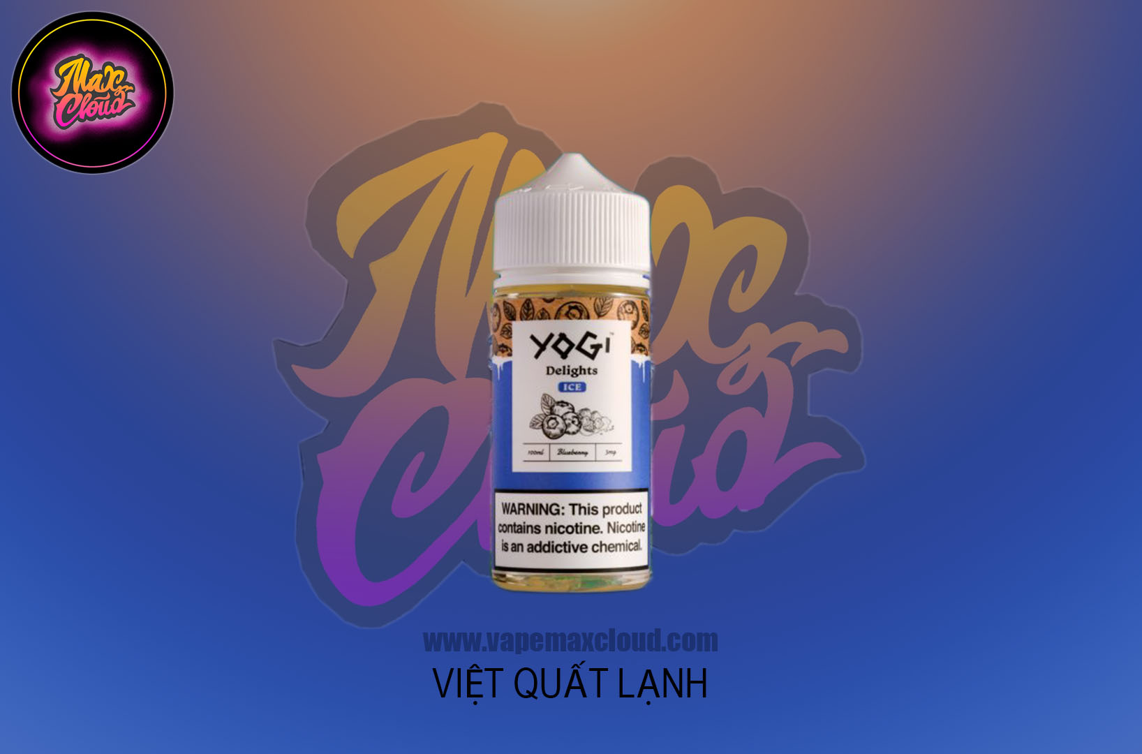  Yogi Freebase Blueberry 100ml - Tinh Dầu Pod Vape Chính Hãng 