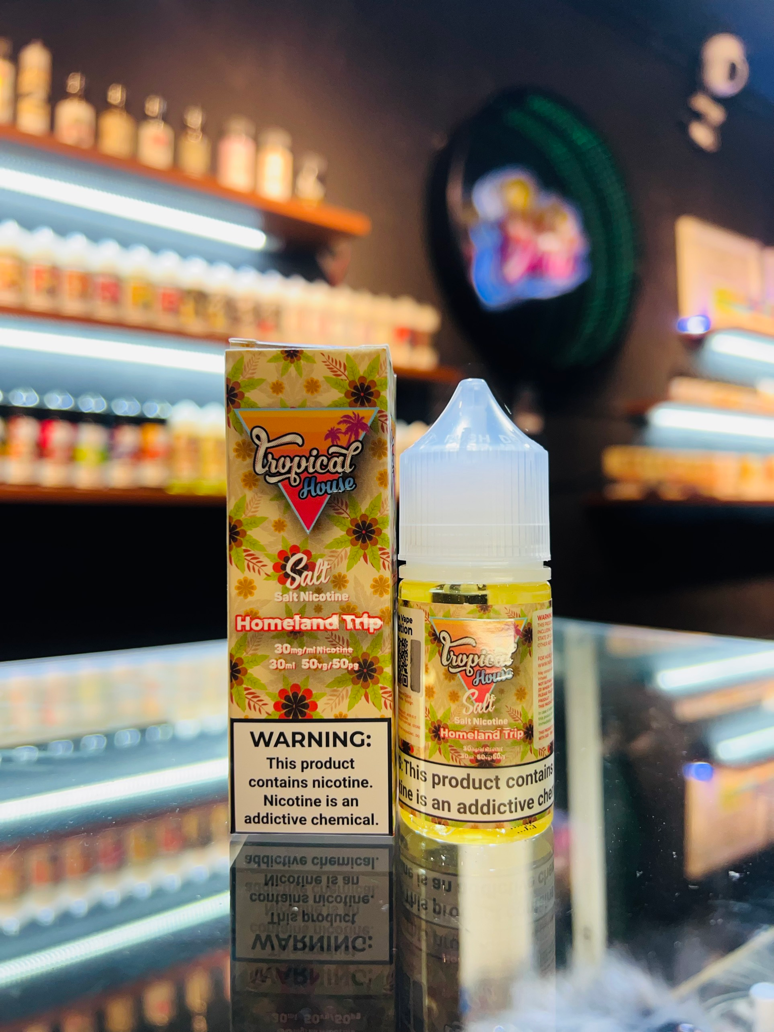  Tropical Saltnic Homeland Trip 30ml - Tinh Dầu Pod Vape Chính Hãng 